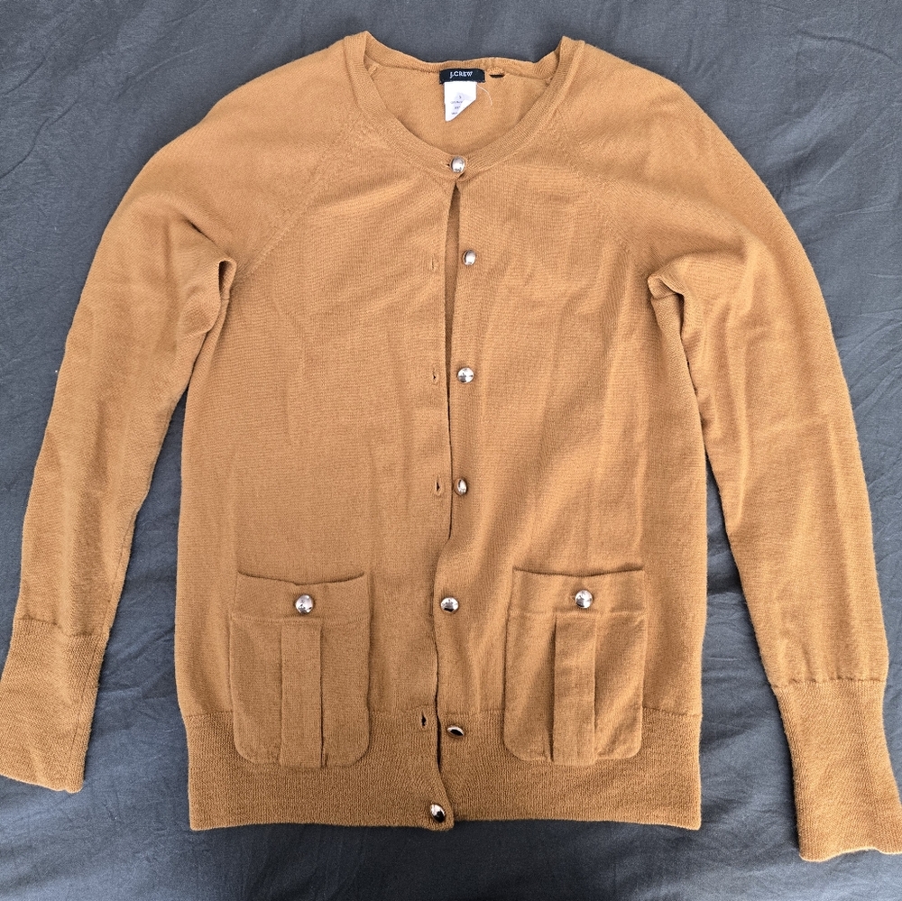J. Crew Merino Wool Cardigan